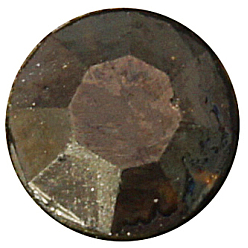 Hematite Alloy Rhinestone Links, Cadmium Free & Lead Free, Grade A, Anchor, Silver Metal Color, 37x28x4mm, Hole: 2mm
