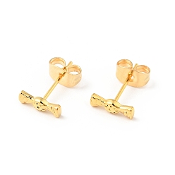 Golden 304 Stainless Steel Tiny Candy Stud Earrings with 316 Stainless Steel Pins for Women, Golden, 2.5x8.5mm, Pin: 0.6mm