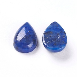 Lapis Lazuli Natural Lapis Lazuli Cabochons, Dyed, teardrop, 12x8x3~4.5mm