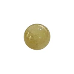 Citrine Boule de cristal de citrine naturelle, Décorations d'affichage de pierre d'énergie reiki pour la guérison, méditation, 40mm