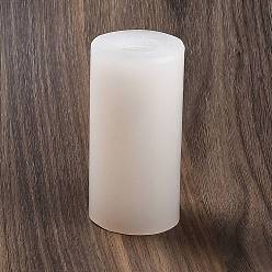 Blanco Moldes de silicona de calidad alimentaria para almacenamiento de botellas de perfume diy, moldes de resina, para resina uv, fabricación de joyas de resina epoxi, blanco, 44x47x93 mm, diámetro interior: 89x35 mm