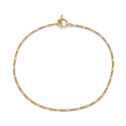 Oro 304 collares de cadena de acero inoxidable, dorado, 15.15 pulgada (38.5 cm)