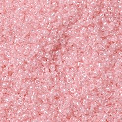(145) Ceylon Innocent Pink Cuentas de semillas redondas toho, granos de la semilla japonés, (145) ceilán inocente rosa, 11/0, 2.2 mm, agujero: 0.8 mm, sobre 50000 unidades / libra