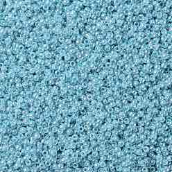 (918) Ceylon English Bluebell Cuentas de semillas redondas toho, granos de la semilla japonés, (918) campanilla inglesa de ceilán, 11/0, 2.2 mm, agujero: 0.8 mm, Sobre 5555 unidades / 50 g