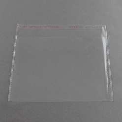 Clear OPP Cellophane Bags, Rectangle, Clear, 17.5x20cm, Unilateral Thickness: 0.035mm, Inner Measure: 14.5x20cm