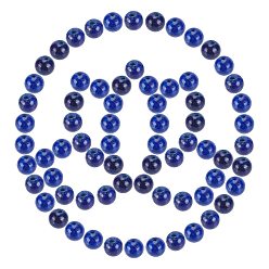 Lapislázuli Sunnyclue diy kits de fabricación de pulseras elásticas, Incluye cuentas redondas de lapislázuli natural, Hilo de cristal elástico, perlas: 4~4.5 mm, agujero: 0.8~1 mm, 400 unidades / caja