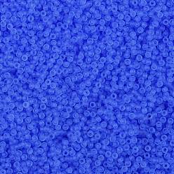 (3LF) Very Light Sapphire Transparent Matte Круглые бусины toho, японский бисер, (3 lf) очень светлый сапфировый прозрачный матовый, 11/0, 2.2 мм, отверстие : 0.8 мм, Около 5555 шт / 50 г
