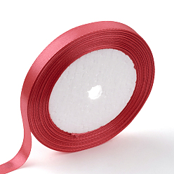 Pale Violet Red Single Face Satin Ribbon, Polyester Ribbon, Pale Violet Red, 2 inch(50mm), about 25yards/roll(22.86m/roll), 100yards/group(91.44m/group), 4rolls/group