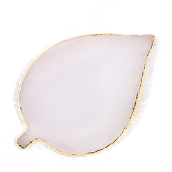 Blanc Tapis de sceau de cire de résine, pour cachet de cachet de cire, feuille avec motif marbré, blanc, 92x103x7.5mm