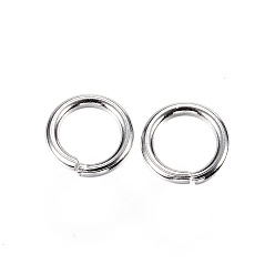 Stainless Steel Color 304 Stainless Steel Jump Rings, Open Jump Rings, Stainless Steel Color, 8x1.3mm, Inner Diameter: 5.4mm