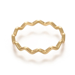 Золотой 925 серебряные кольца волнистые, с печатью 925, золотые, Размер 8, 18 мм, 2.2 мм