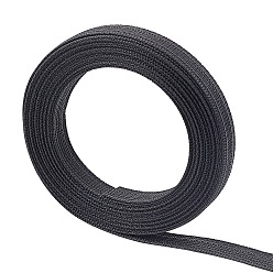 Black Polycotton Boning, with Copper Wire, for Sewing Wedding Dresses, Corset Boning, Bridal Gown, Black, 12x1.5mm