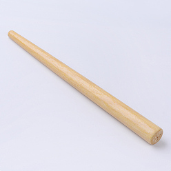 Navajo White Wood Ring Enlarger Stick Mandrel Sizer Tool, for Ring Forming and Jewelry Making, Navajo White, 285x11~25mm