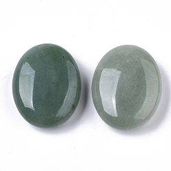 Green Aventurine Natural Green Aventurine Oval Palm Stone, Reiki Healing Pocket Stone for Anxiety Stress Relief Therapy, 45.5x36x16mm