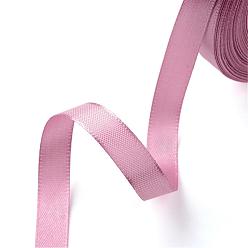 Orchid Single Face Satin Ribbon, Polyester Ribbon, Orchid, Size: about 5/8 inch(16mm) wide, 25yards/roll(22.86m/roll), 250yards/group(228.6m/group), 10rolls/group