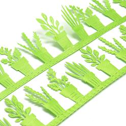 Pelouse Verte Rubans de polyester, culture en pot, pelouse verte, 1-5/8 pouces (40 mm), à propos de 2yards / roll (1.8288m / roll)