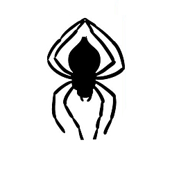 Spider Подвесной дисплей на тему хэллоуина, оформление партии, декоративный реквизит для сада, Главная, паук, 200x125 мм