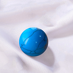 Синтетическая Бирюза Синтетические бирюзовые украшения домашнего дисплея, сфера шар энергия камень украшения, 20 мм