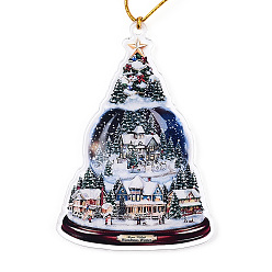 Разноцветный Акриловое украшение с подвеской на елку, для рождественской вечеринки или автомобильного отражателя, подвесные украшения, красочный, 182 мм