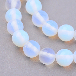 Opalite Opalite Beads Strands, Round, 6~6.5mm, Hole: 1mm, about 63pcs/strand, 14.7 inch