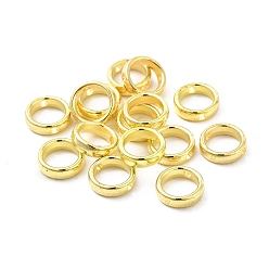 Golden CCB Plastic Bead Frame, Ring, Golden, 11.5x3mm, Hole: 1.8mm, Inner Diameter: 8.5mm