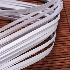 White Quilling Paper Strips, White, 390x3mm, about 120strips/bag