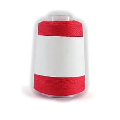 Rouge 280taille m 40 100fils à crochet % coton, fil à broder, fil de coton mercerisé pour le tricot à la main en dentelle, rouge, 0.05mm