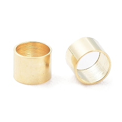 Real 24K Gold Plated 304 Stainless Steel Beads, Column, Real 24K Gold Plated, 2.5x2mm, Hole: 2mm