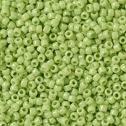 (44) Opaque Sour Apple TOHO Round Seed Beads, Japanese Seed Beads, (44) Opaque Sour Apple, 11/0, 2.2mm, Hole: 0.8mm, about 1110pcs/bottle, 10g/bottle