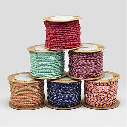 Mixed Color Nylon Thread, Mixed Color, 2mm, about 20yards/roll