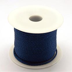 Prussian Blue Nylon Thread, Prussian Blue, 1.0mm, about 49.21 yards(45m)/roll