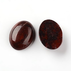 Красный Камень Овальные естественные красная яшма кабошоны, 18x13x6 мм