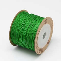 Lime Green Nylon Threads, Lime Green, 0.6mm, about 109.36 yards(100m)/roll