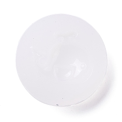 Blanc Moules en silicone de qualité alimentaire pour bricolage de baleine, moules de résine, pour la résine UV, fabrication de bijoux en résine époxy, blanc, 38.5x10mm, diamètre intérieur: 25x24 mm