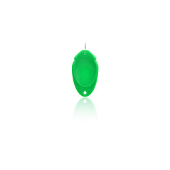 Vert Enfile-aiguille en plastique pour la couture à la main, outil de couture de machine à main d'enfileur d'aiguille de bricolage de boucle de fil, verte, 41x20mm