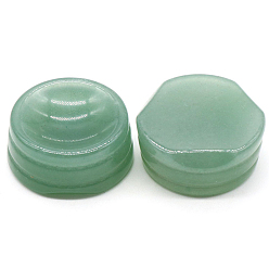 Aventurine Verte Support de base d'affichage en aventurine verte naturelle pour cristal, support de sphère de cristal, 2.7x1.2 cm