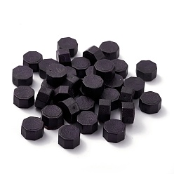 Midnight Blue Sealing Wax Particles, for Retro Seal Stamp, Octagon, Midnight Blue, 0.85x0.85x0.5cm about 1550pcs/500g