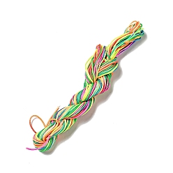 Coloré Fil de taïwan fil de jade fil de nylon, matériel de bricolage pour la fabrication de bijoux bracelet tissé, colorées, 1mm