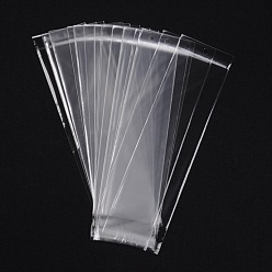 Прозрачный Целлофановые пакеты, прямоугольные, прозрачные, 26.5x7 см, односторонняя толщина: 0.035 мм, внутренняя мера: 22.5x7 см, отверстие : 6 мм