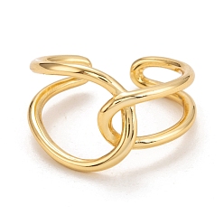 Золотой 925 серебряные манжеты, открытые кольца, золотые, внутренний диаметр: 18 мм