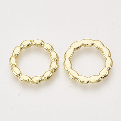 Light Gold Alloy Linking Rings, Ring, Light Gold, 19x2mm, Inner diameter: 13mm