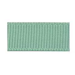 Verdemar Cintas grosgrain de poliéster de alta densidad, verde mar, 1 pulgada (25.4 mm), sobre 100 yardas / rodillo