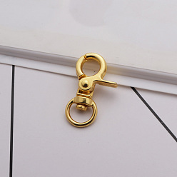Золотой Зажимные крюки, шарнирные застежки-клешни, золотые, 32 мм