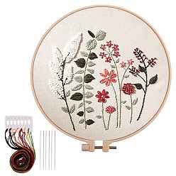 Navajo White DIY Embroidery Accessories Set, Floral Pattern, Navajo White, 42~280x0.7~280x0.4~10mm, 29pcs/set