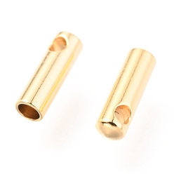 Oro 201 extremos del cable de acero inoxidable, tapas de los extremos, 7x2 mm, agujero: 1 mm, diámetro interior: 1.5 mm