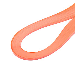 Coral Quilling Paper Strips, Coral, 390x3mm, about 120strips/bag