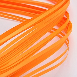 Orange Quilling Paper Strips, Orange, 390x3mm, about 120strips/bag