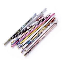 Mixed Color Rhinestone Picking Pencils, Mixed Color, 6~7.5mm, 8.5 inch(216mm)