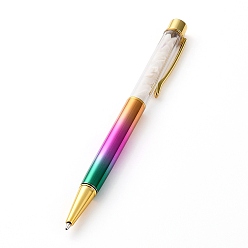 Нефрит Шариковые ручки, с бусинами из натуральной нефритовой крошки, 14.1x1.3x0.95 см