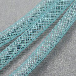 Light Sky Blue Plastic Net Thread Cord, Light Sky Blue, 8mm, 30Yards